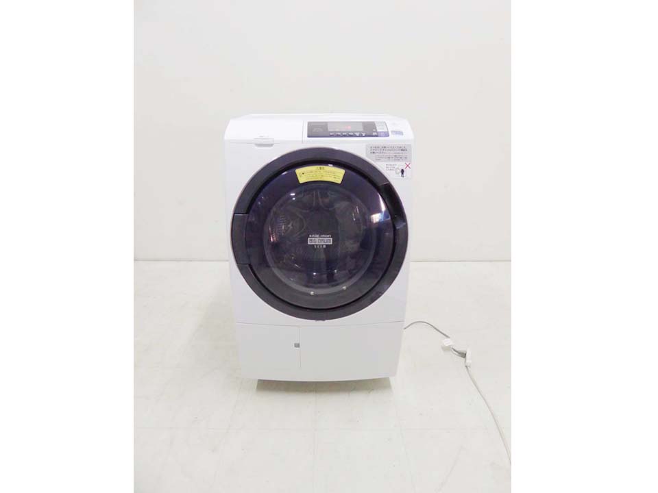 買取金額 32 000円 Hitachi 日立 ドラム洗濯乾燥機 ヒートリサイクル 風アイロン ビッグドラム スリム Sg100al 17年製 買取ドットコム リサイクルショップで高価買取 買取価格がわかる