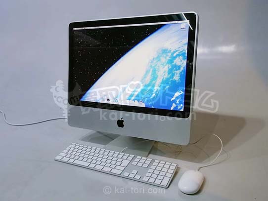 【Apple/アップル】 美品 デスクトップパソコン iMac MA876J/A 東京 中央区にて買取。