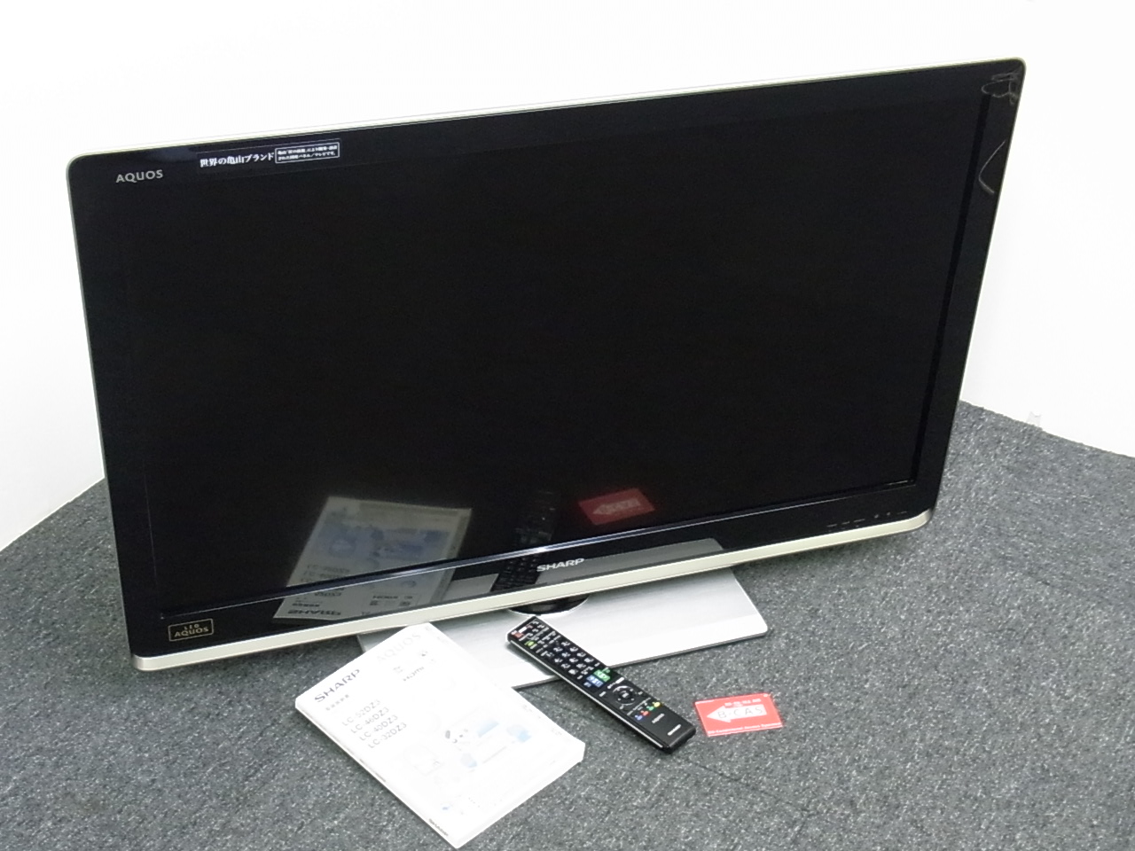 ＳＨＡＲＰ　ＡＱＵＯＳ／シャープ　アクオス　４０型　大画面液晶ＴＶ　亀山モデル　ＬＣ－４０Ｚ３　大阪にて買取しました！