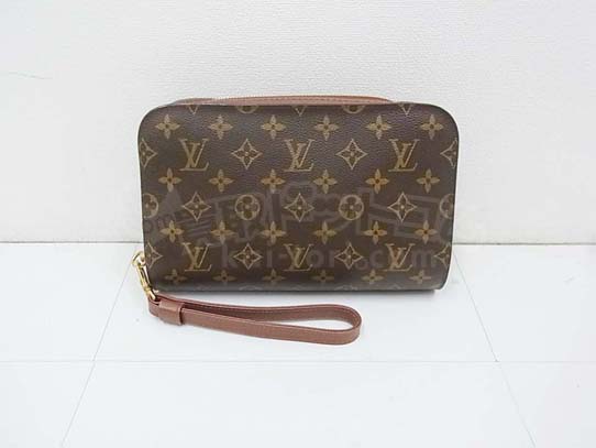 ’14.09.28　LOUIS VUITTON  / ルイ ヴィトン モノグラム オルセー　セカンドバッグ