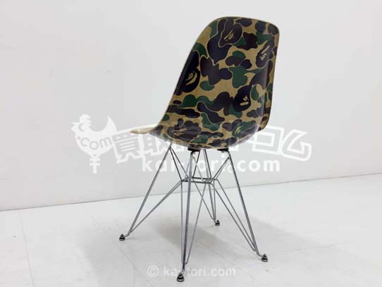 ‘14.11.22 A BATHING APE×MODERNICA / エイプ×モダニカ サル迷彩柄 イームズサイドシェルチェア