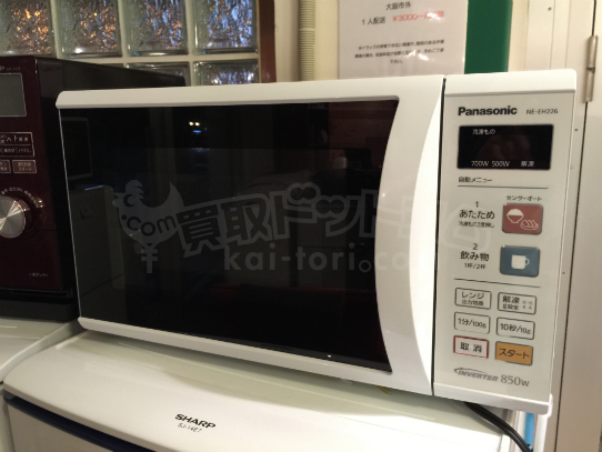 買取金額　3,000円　2014年製　Panasonic/パナソニック　単機能レンジ NE-EH226