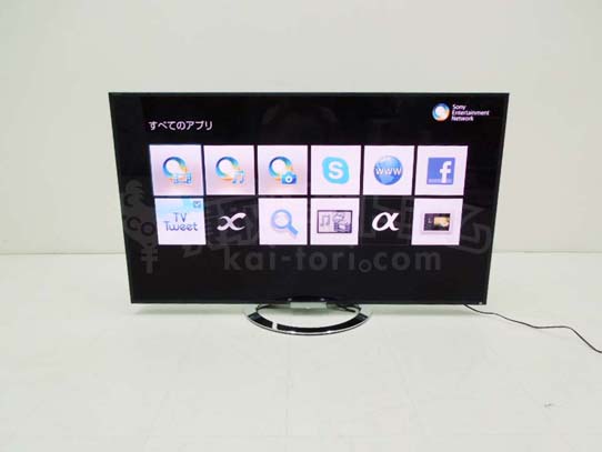 買取金額　50,000円　SONY ソニー 55インチ 液晶TV KDL-55W900A 2013年製