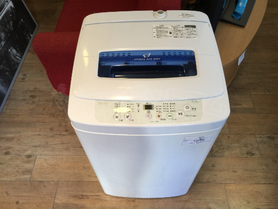 買取金額　4000円　2015年製　Haier/ハイアール 全自動洗濯機　4.2kg　JW-K42H