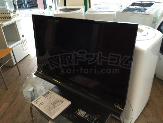 買取金額　25,000円　SHARP/シャープ アクオス 40インチ 液晶テレビ LED AQUOS LC-40J9-B