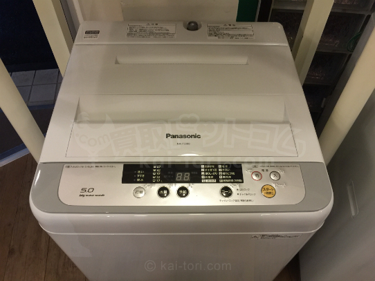 買取金額 ￥6,000円 Panasonic/パナソニック  NA-F50B8-S 全自動洗濯機　5kg シルバー