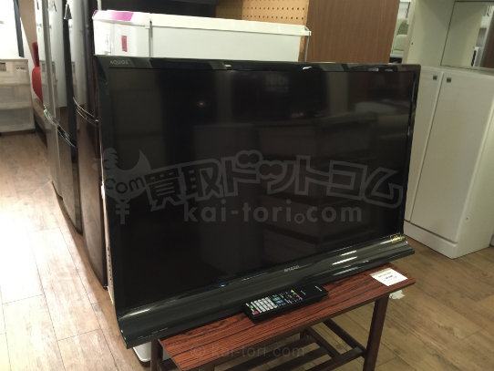 買取金額　25,000円　SHARP/シャープ 40V型 デジタルハイビジョン液晶テレビ AQUOS/アクオス LC-40J9