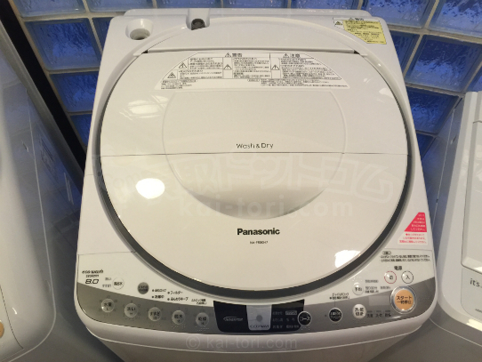 買取金額　18,000円 Panasonic/パナソニック NA-FR80H7  たて型洗濯乾燥機 8.0kg