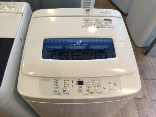 買取金額　5,000円 Haier/ハイアール  JW-K42K 　全自動洗濯機 　4.2kg