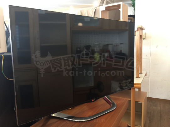 買取金額　35,000円　2013年製　LG/エルジーエレクトロニクス　液晶テレビ　Smart CINEMA 3D TV 47LA8600