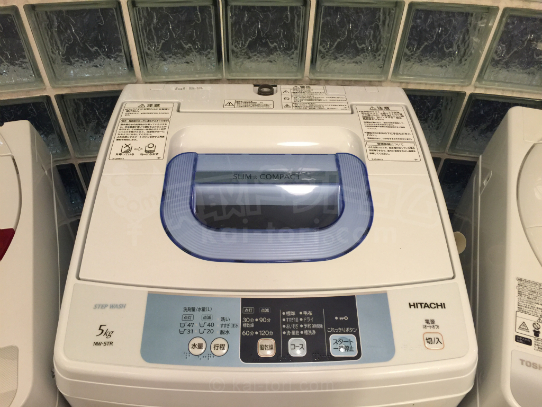 買取金額　6,000円 HITACHI/日立  NW-5TR 全自動洗濯機 5.0kg 2015年製