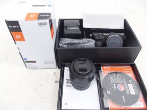 買取金額 32,000円 ソニー SONY NEX-7 デジタル一眼カメラ α アルファ SEL24F18Z 単焦点レンズ セット