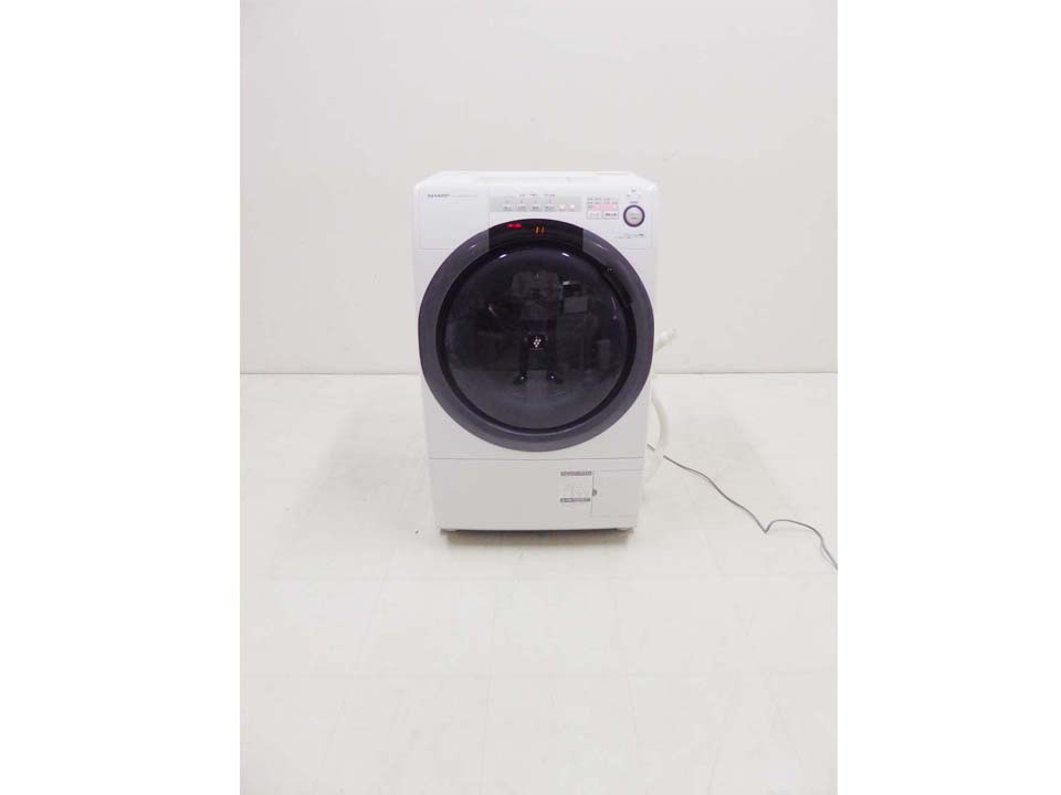 買取金額 30,000円　SHARP シャープ コンパクトドラム洗濯機 洗濯7㎏ 乾燥3.5kg ES-S7C-WL 2018年製