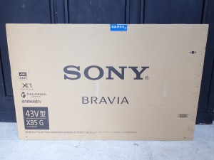 買取金額 50,000円 SONY ソニー BRAVIA ブラビア KJ-43X8500G 4K 43V型 液晶テレビ 2020年製