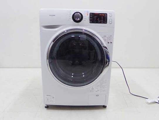 買取金額 10,000円 IRIS OHYAMA アイリスオーヤマ ドラム式洗濯機 温水洗浄機能付き FL71-W 2019年製