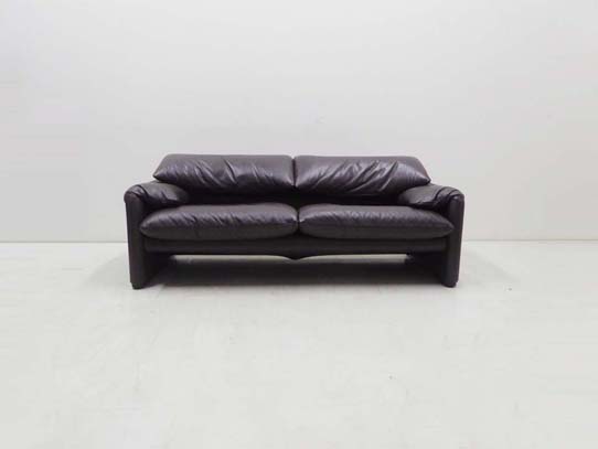 買取金額 400,000円 Cassina ixc カッシーナ 675MARALUNGA マラルンガソファ FXランク本革 2人掛ワイド 2PW