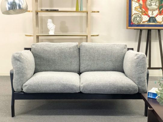 買取金額 200,000円 Cassina ixc カッシーナ 285 ELORO エローロソファ 2人掛け ファブリック グレー ロドルフォ・ドルドーニ