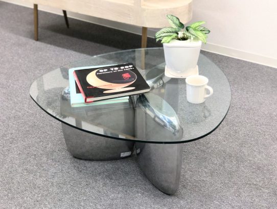 買取金額 10,000円 IDEE/イデー ALUMINIUM SEED TABLE 3SEEDS アルミシードテーブル