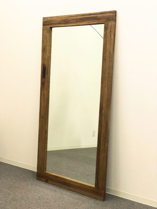 買取金額 12,000円 ACME Furniture/アクメファニチャー AR MIRROR/アルミラー 古材 全身 姿見