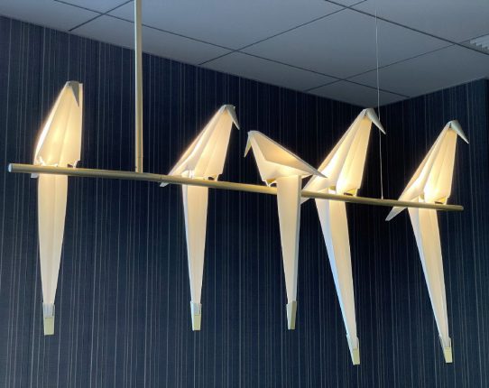 買取額 200,000円 moooi/モーイ perch light branch/パーチライト ブランチ 照明 ペンダントランプ 鳥のモチーフ