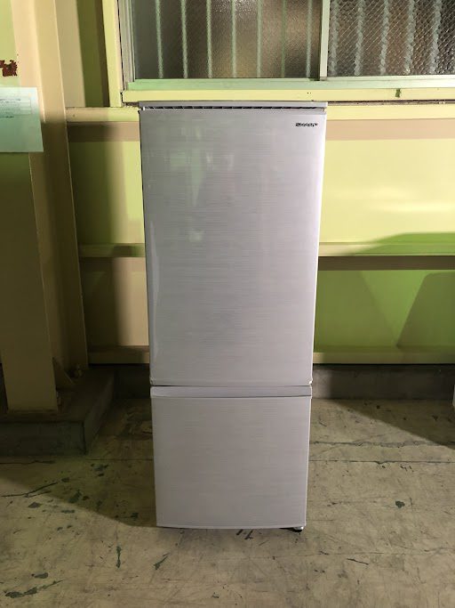 買取金額 3,000円 シャープ/SHARP 2ドア冷蔵庫 SJ-D17F-S 167L 2020年 ...