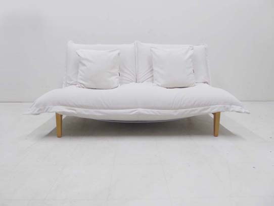 買取金額50,000円 ligne roset リーンロゼ CALIN カラン 2人掛けソファ リクライニング付ソファ wood leg ウッドレッグ クッション付