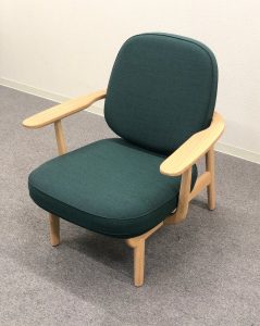 買取金額 100,000円 未使用品■FRITZ HANSEN/フリッツ・ハンセン■FRED/フレッド ラウンジチェア JH97 緑 箱付き