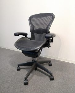 買取金額 20,000円 ■HermanMiller/ハーマンミラー■アーロンチェア　Aタイプ　ランバーサポート　フル装備　