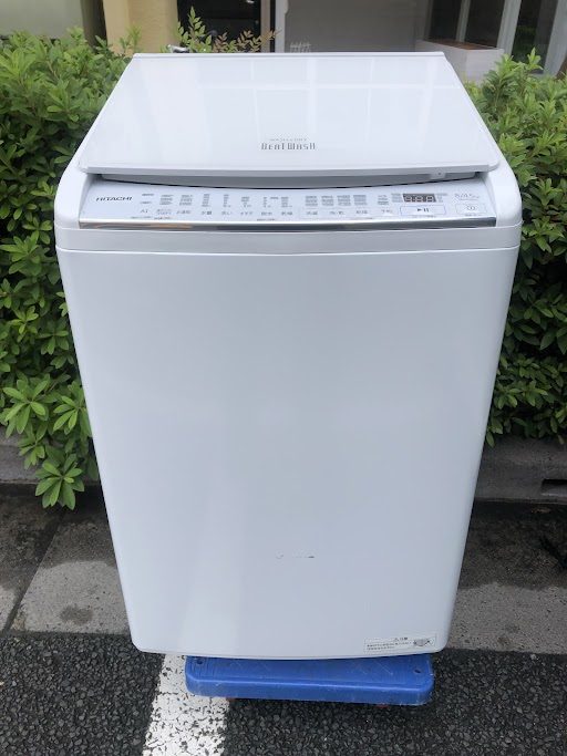 買取金額 6,000円 日立/HITACHI 全自動洗濯機 BW-DV80G 8kg 2021年製 