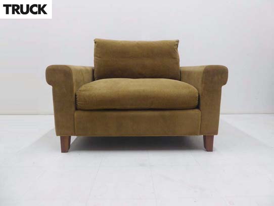 買取金額 100,000円 TRUCK FURNITURE トラックファニチャー FK SOFA ソファ 1.5シーター ウォールナット脚