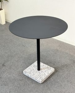 買取金額 20,000円 ■展示品■HAY/ヘイ■ TERRAZZO TABLE/テラゾー ラウンドテーブル アンスラサイト×グレー カフェテーブル 北欧 箱付き