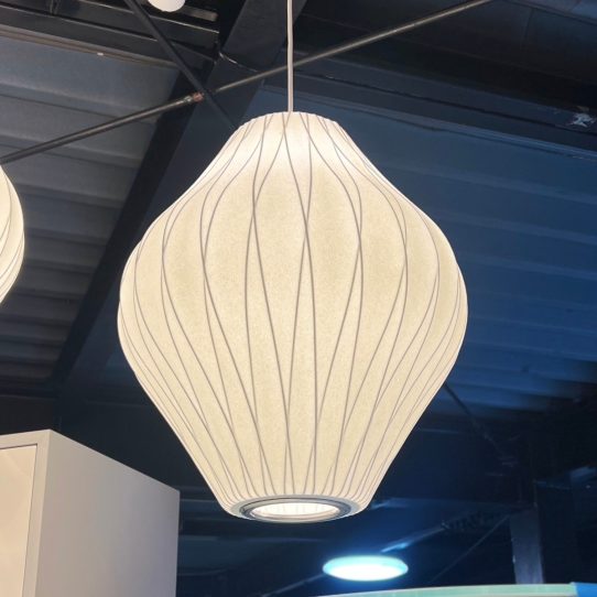 買取金額 35,000円  HermanMiller/ハーマンミラー NELSON BUBBLE LAMP/ネルソンバブルランプ Pear CrissCross Lamp/ペアクリスクロスランプ