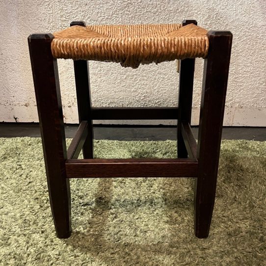 買取金額 5,000円 松本民芸家具 スツール ミズメザクラ フトイ イグサ