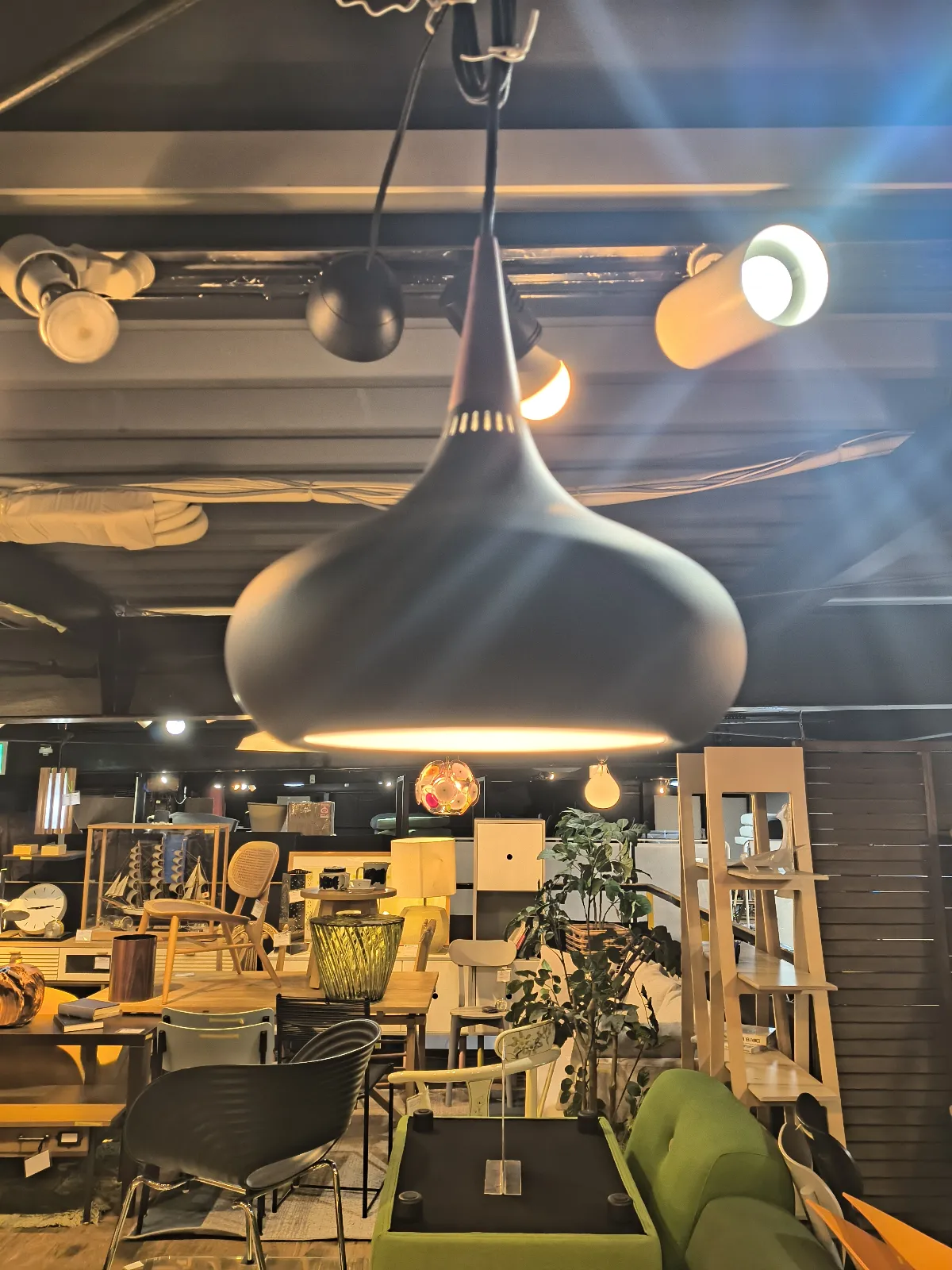 買取金額 18,000円 Fritz Hansen/フリッツ ハンセン ORIENT BLACK P1 オリエント ペンダントランプ
