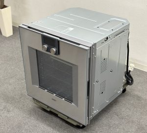 買取金額 50000円 ■GAGGENAU/ガゲナウ■ビルトインオーブン W60cm　BO441-412　左ヒンジ　ステンレスパネル　高級　ドイツ